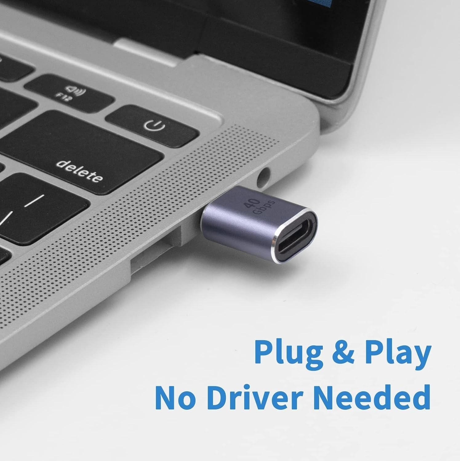 USB C Extender Adapter 40Gbps 8K 60Hz USB C Male to Female Extension Adapter