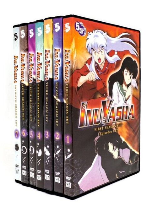 Inuyasha: Complete DVD Series Seasons 1-7 [DVD NEW 32-Disc] US ~~Region 1
