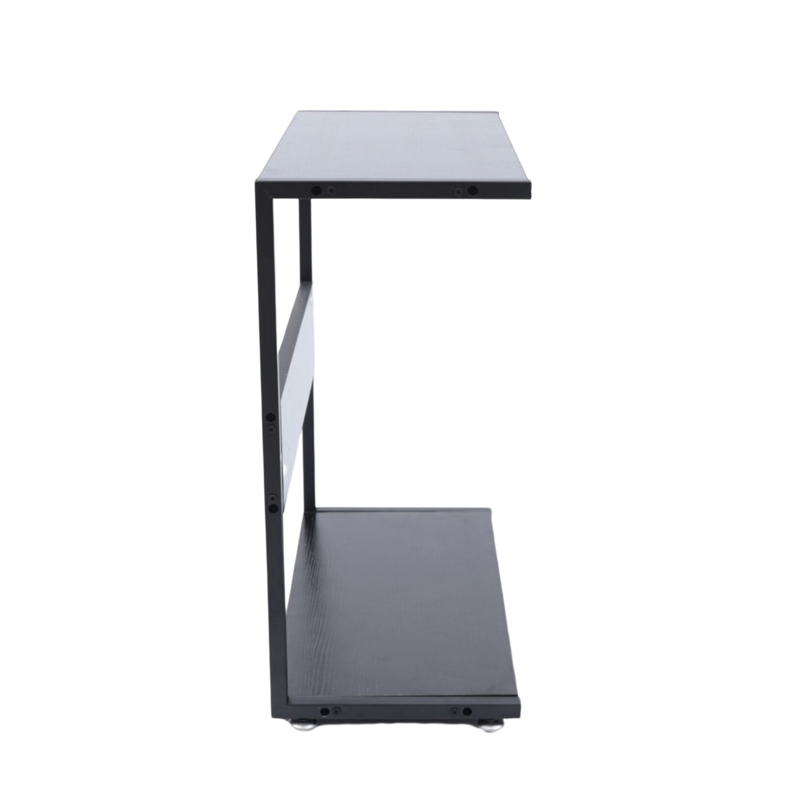 2-Tier CPU Holder Cart Under Desk Computer Tower Stand Mobile PC Tower Stand NEW