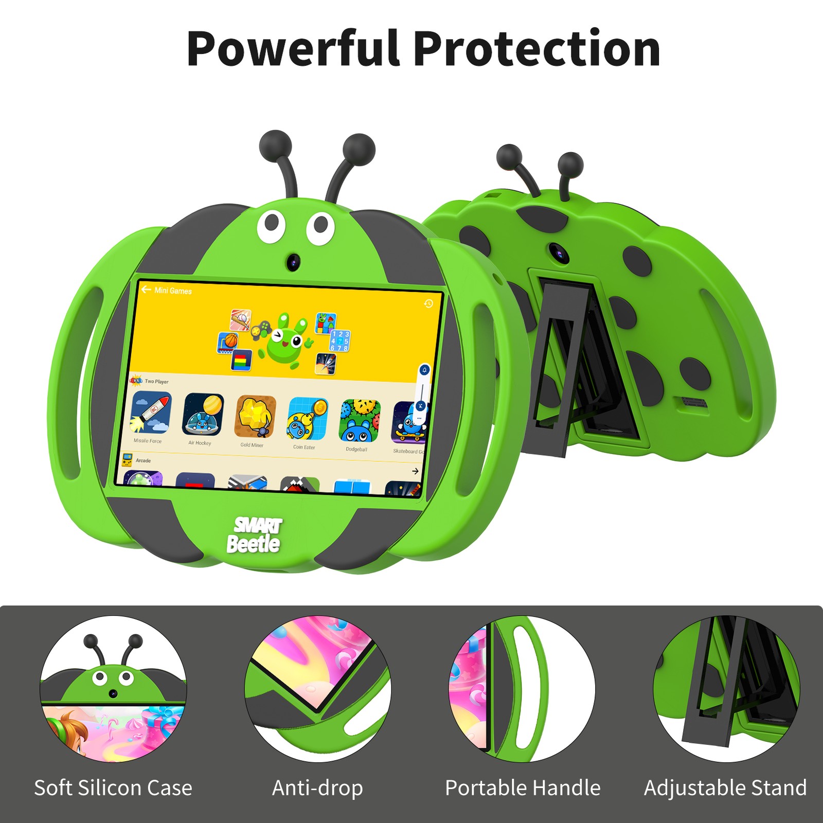 7 inch Kids Tablet PC Android Education 32GB Pad Dual Camera Quad Core Age 3-10
