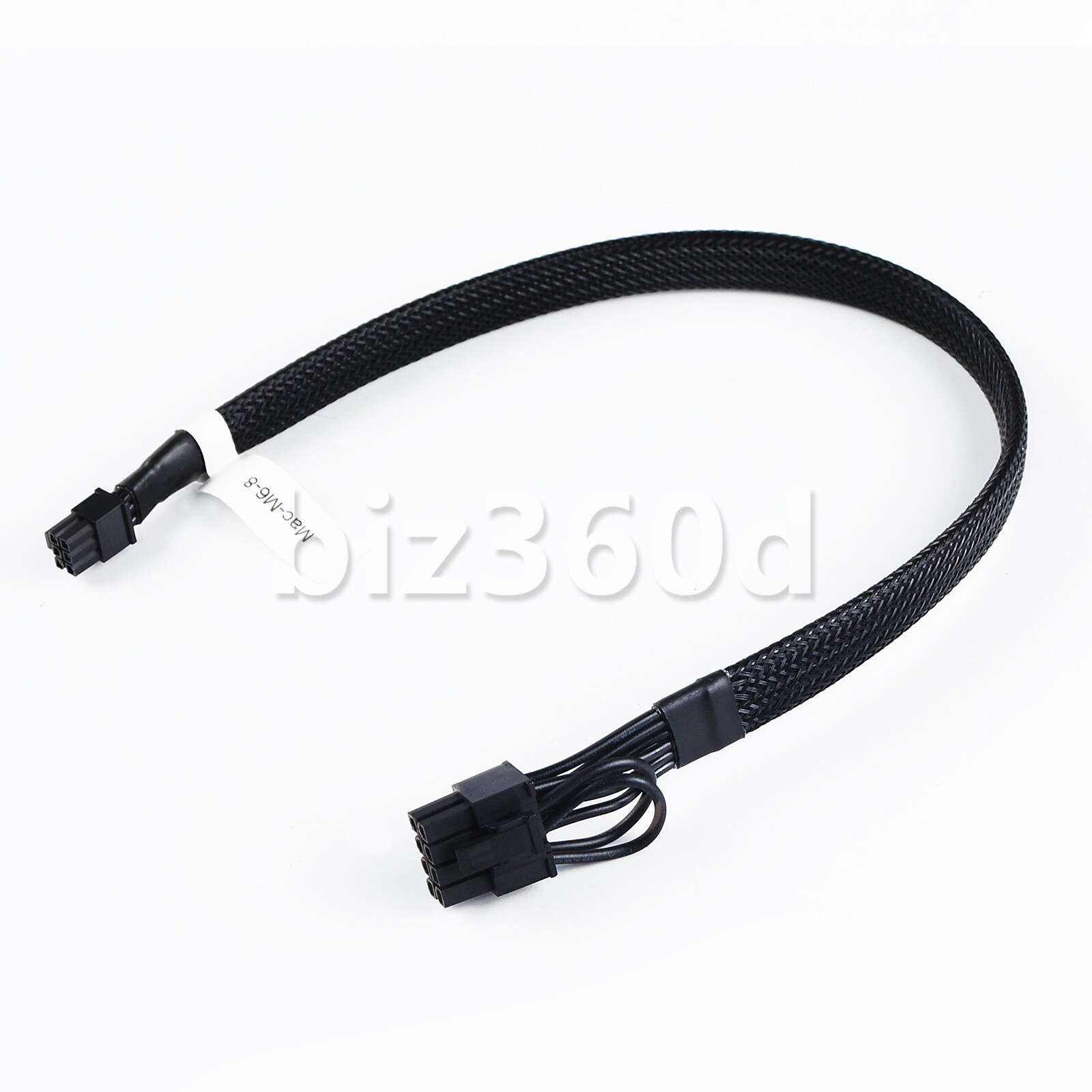 Mini 6-pin to 8-pin PCIe PCI-e Video Card Power Cable for Apple Mac Pro Tower US