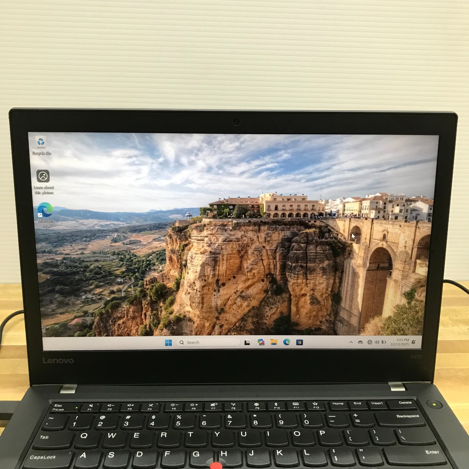 Lenovo ThinkPad T470s 14″ i5-7300U 2.60GHz 8GB RAM 128GB SSD (Windows 11 Pro)