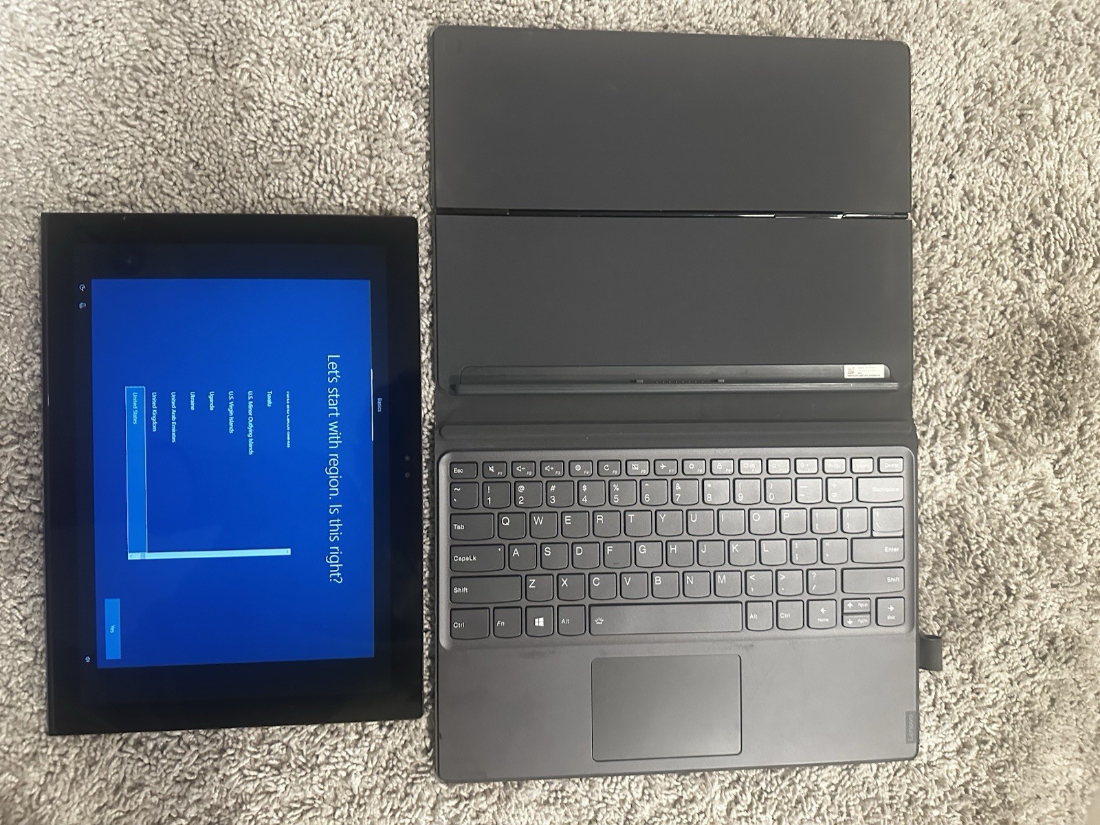 Lenovo Miix 630 12.3” Touchscreen Snapdragon 835 4GB RAM 128GB SSD w/ Keyboard