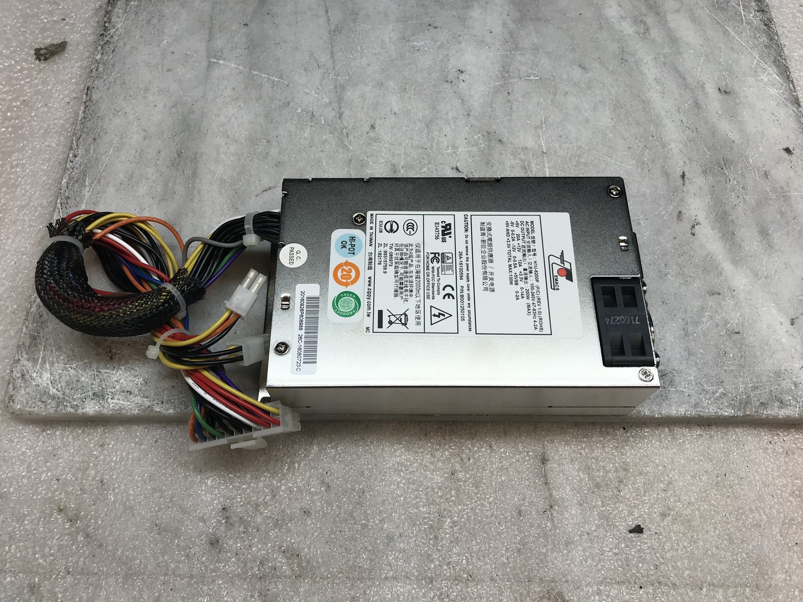 Emacs 1U 200W Power Supply H1U – 6200P for SonicWALL NSA 2600