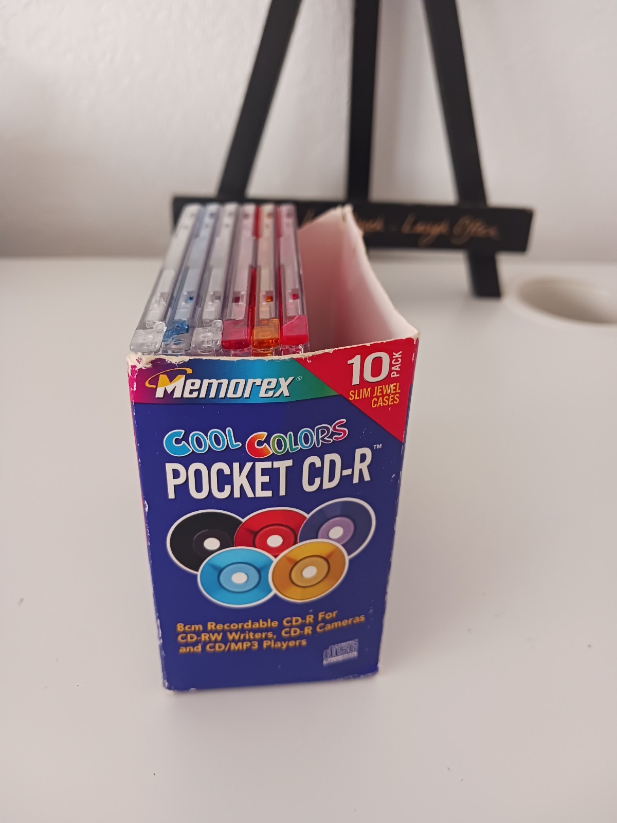Memorex 6-Pack Cool Colors Pocket CD-R (210MB/24Min./Up To 24x Multi Speed)