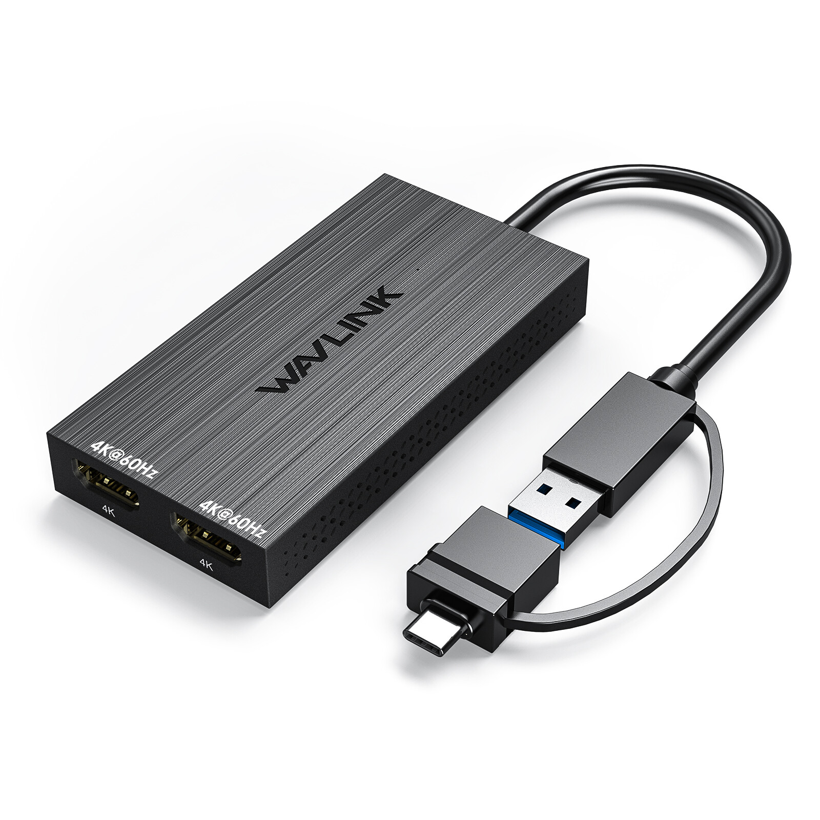 DisplayLink USB C/USB 3.0 to HDMI Displayport Hub Dual/Quad Monitors Adapter