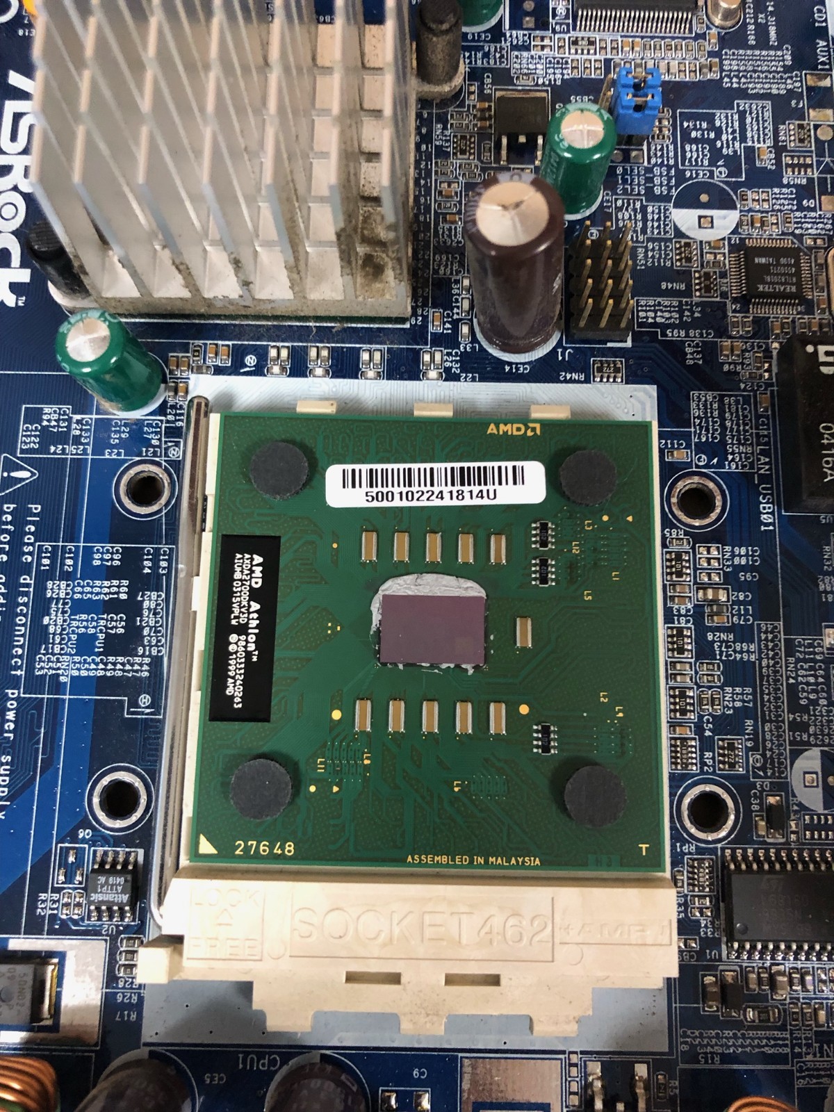 Asrock K7S41GX Rev.1.03 4x DDR Socket 462 (NO SHIELD)