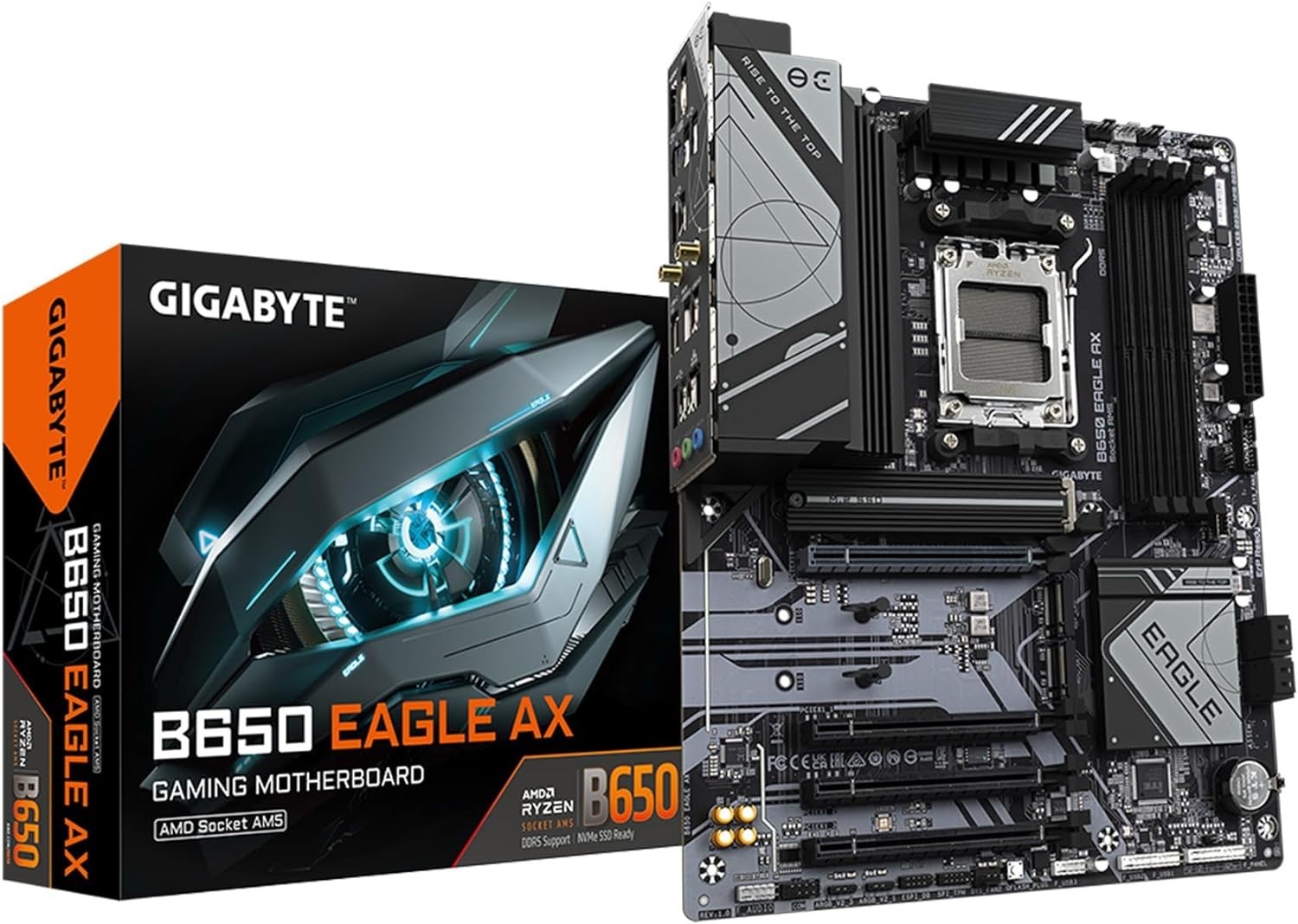 AMD B650 Eagle AX ATX Motherboard – Unmatched Performance for Ryzen 7000 Series