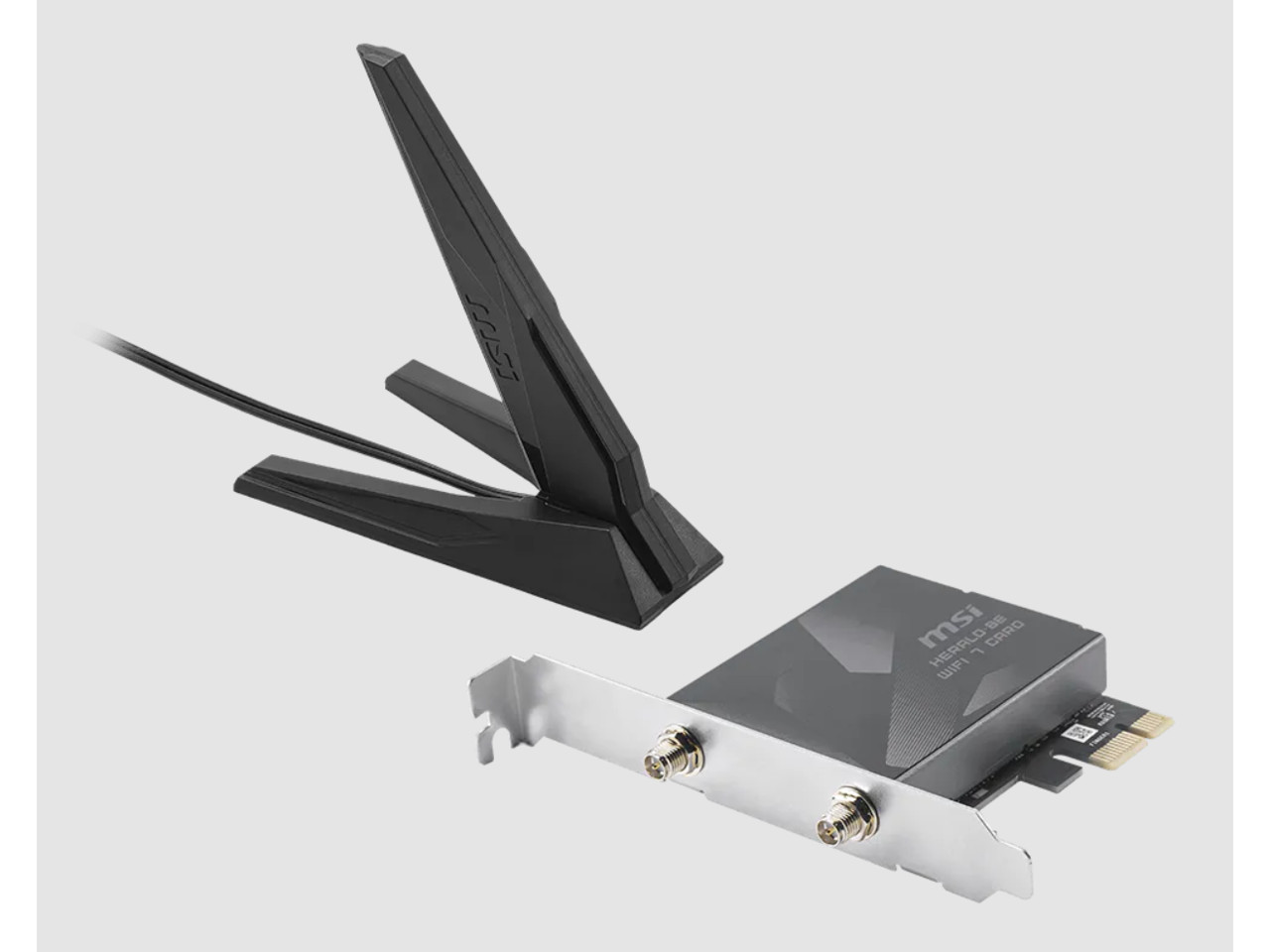 MSI Herald-BE WI-FI 7 MAX (Wi-Fi 7, 802.11BE, Bluetooth 5.4, PCIe, Multi-Link Op