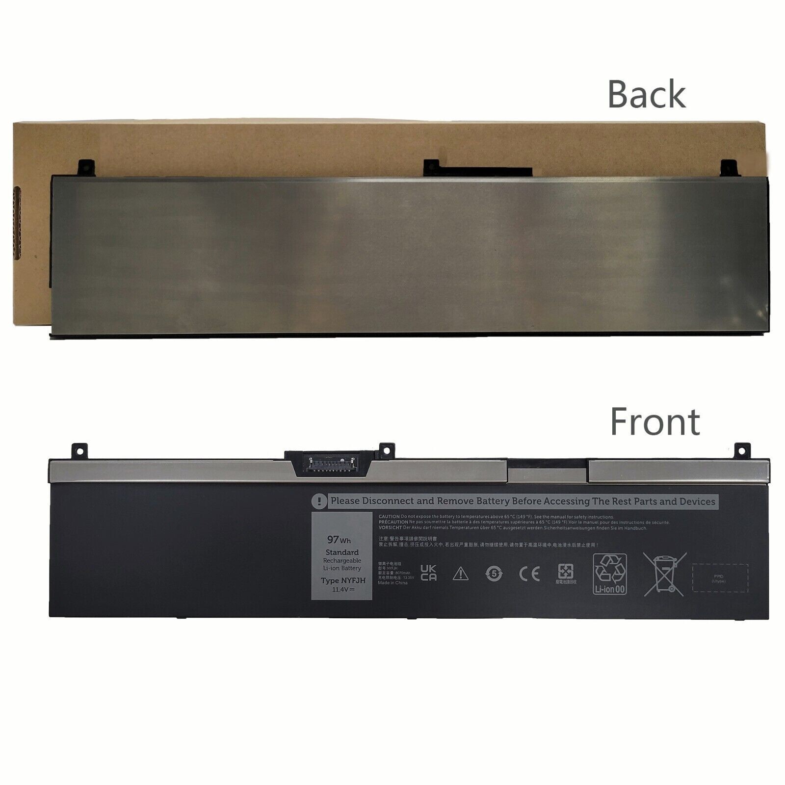 ✅10* NYFJH Battery For Dell Precision 7530 7730 7540 7740 P34E P74F 0WMRC GW0K9