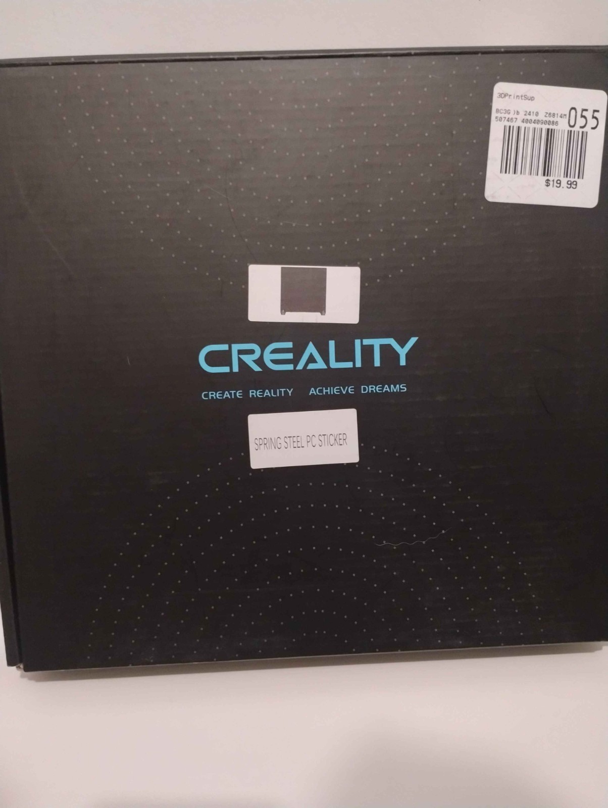 Creality Ender 3 S1 Spring Steel PC Sticker Kit (QTY 1)