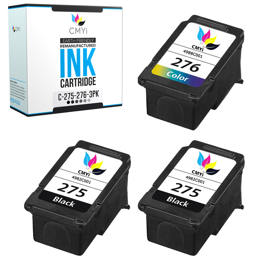 PG-275 CL-276 Ink Cartridges Lot for Canon 275 276 Combo Pack Fits PIXMA
