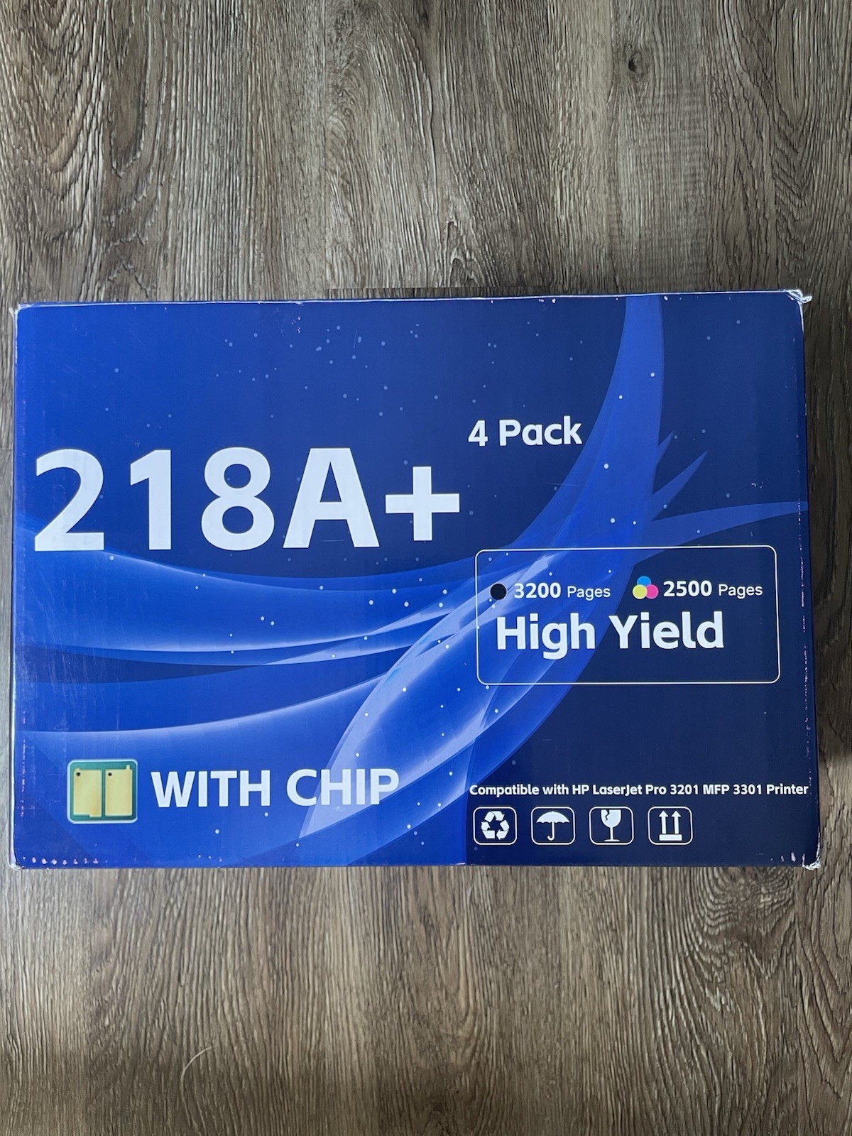 218A Toner Cartridges 4 Pack 218X Replacement for HP 218A 218X HP Color Laserjet
