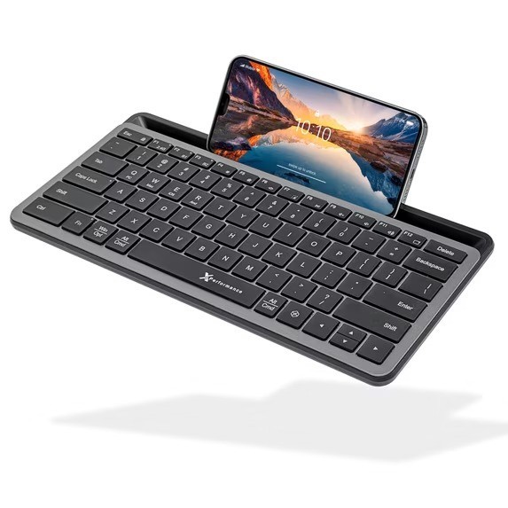 Xperformance 2.4GHZ & Bluetooth Keyboard for Tablet Backlit Portable