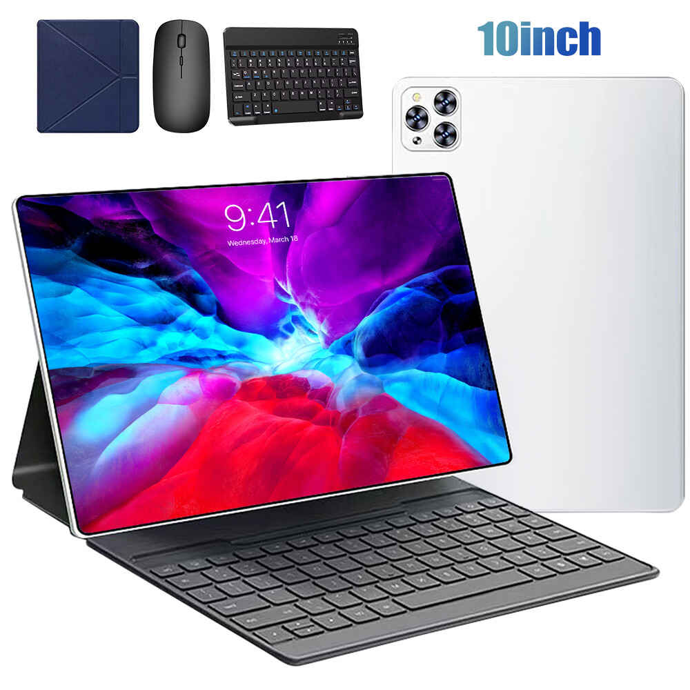 10 inch Android 2GB 32GB WiFi Computer Kid Tablets PC Dual Camera Keyboard Mouse