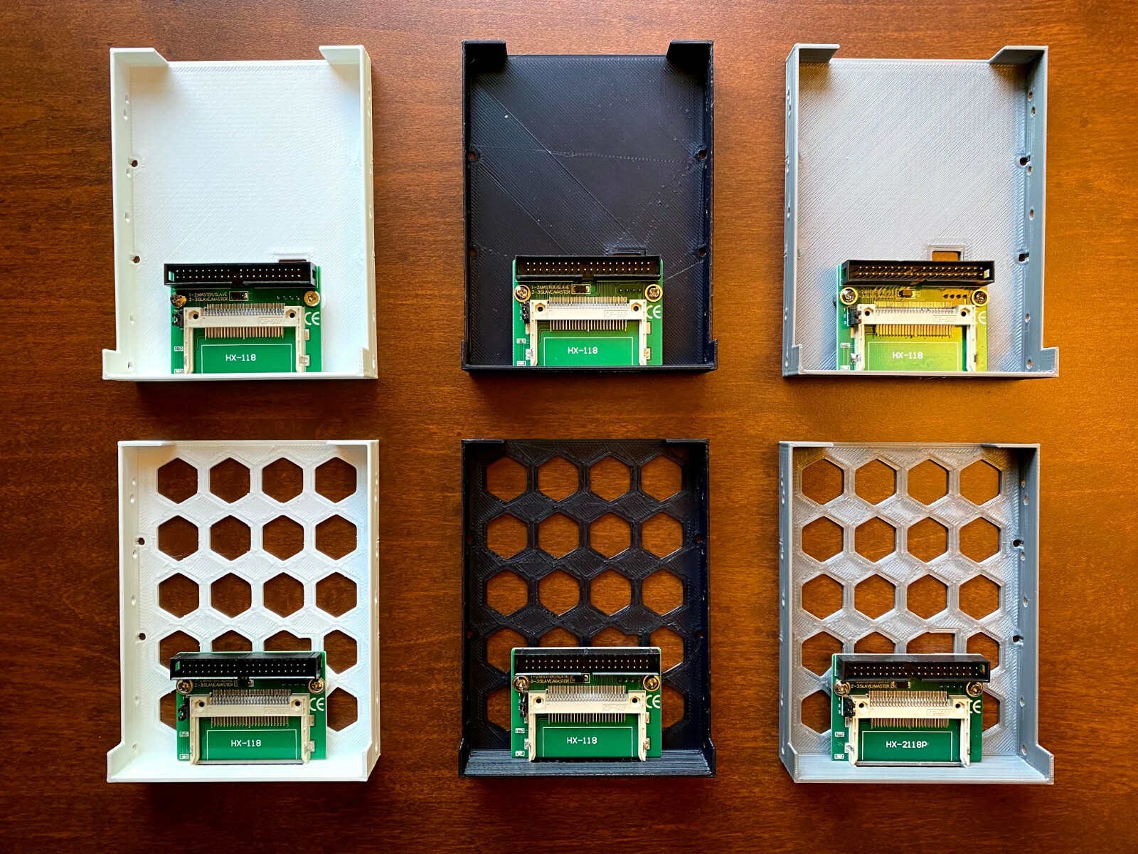 3.5″ floppy bay CF Compact Flash to IDE hard drive carrier / adapter – 40 pin