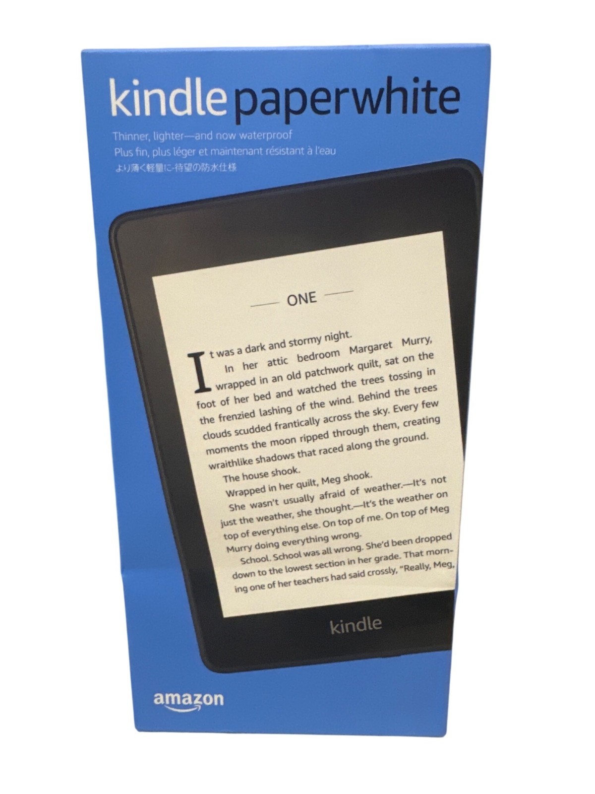 Kindle Paperwhite 6” Wifi 8gb 10th Generation Black NO ADS 8GB