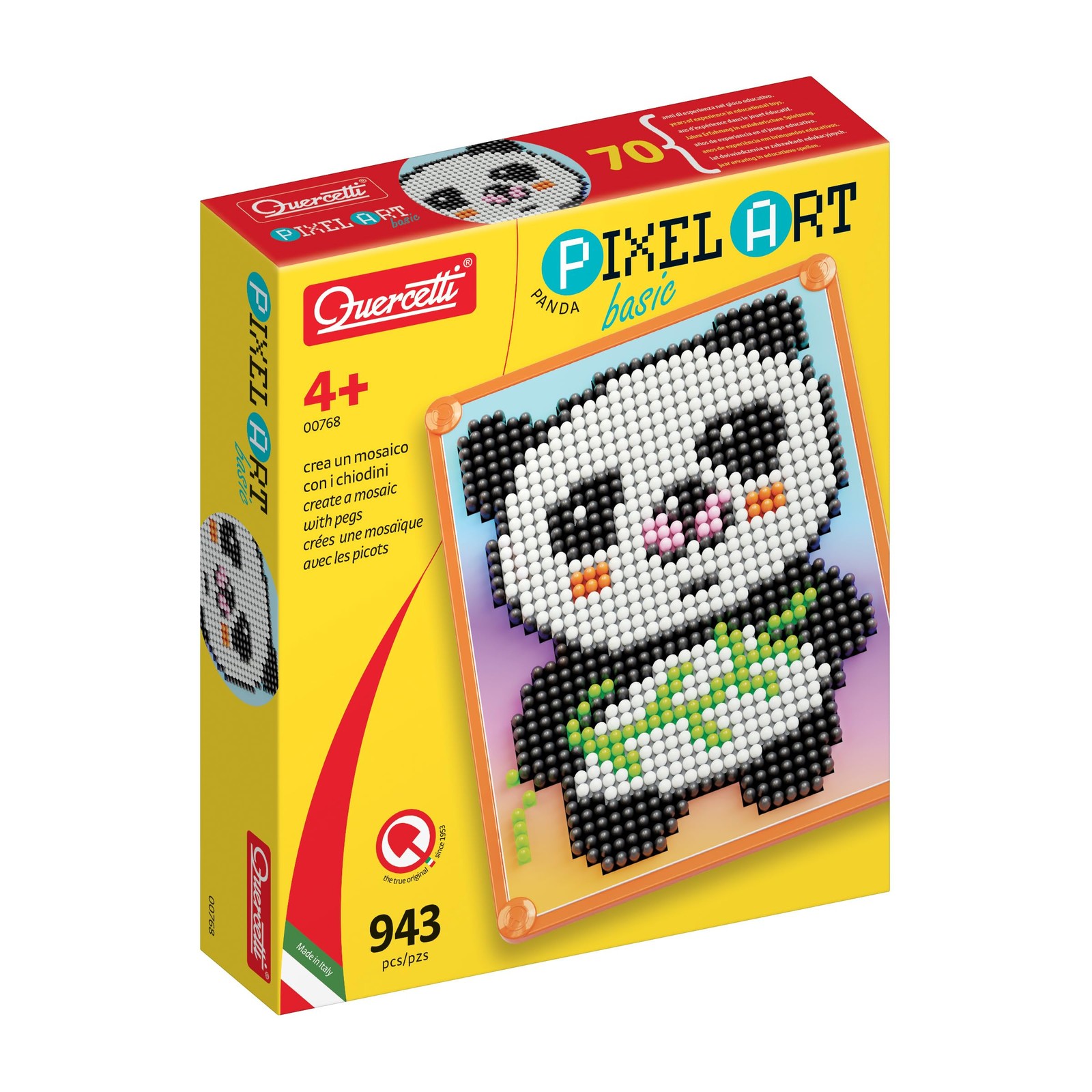Quercetti Routers – Wireless – Modems Brand Model Pixel Art Basic Panda
