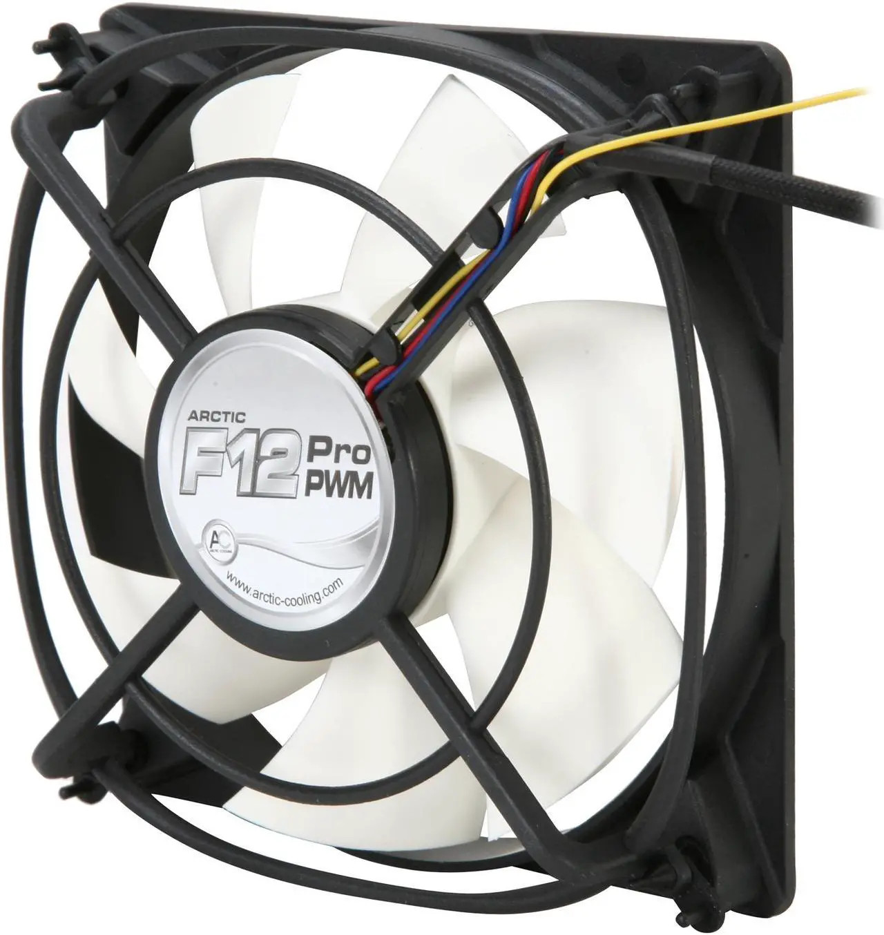 ARCTIC F12 Pro PWM Fluid Dynamic Bearing Case Fan, 120mm PWM Speed Control 54CFM