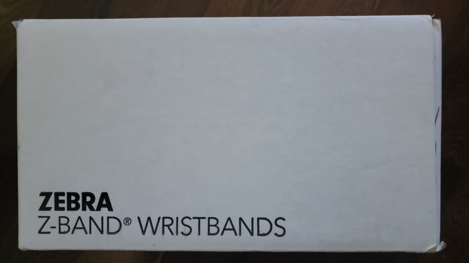 6 Pk Zebra 10015355K 1″×11″ Adult Z-Band UltraSoft Wristband Cartridge White!