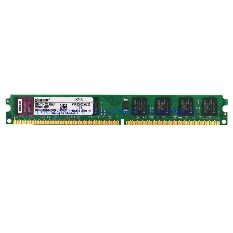 Wholesale DDR2 2 GB 800 MHz PC2-6400 DIMM Desktop PC RAM 240Pin 1.8V NON-ECC lot