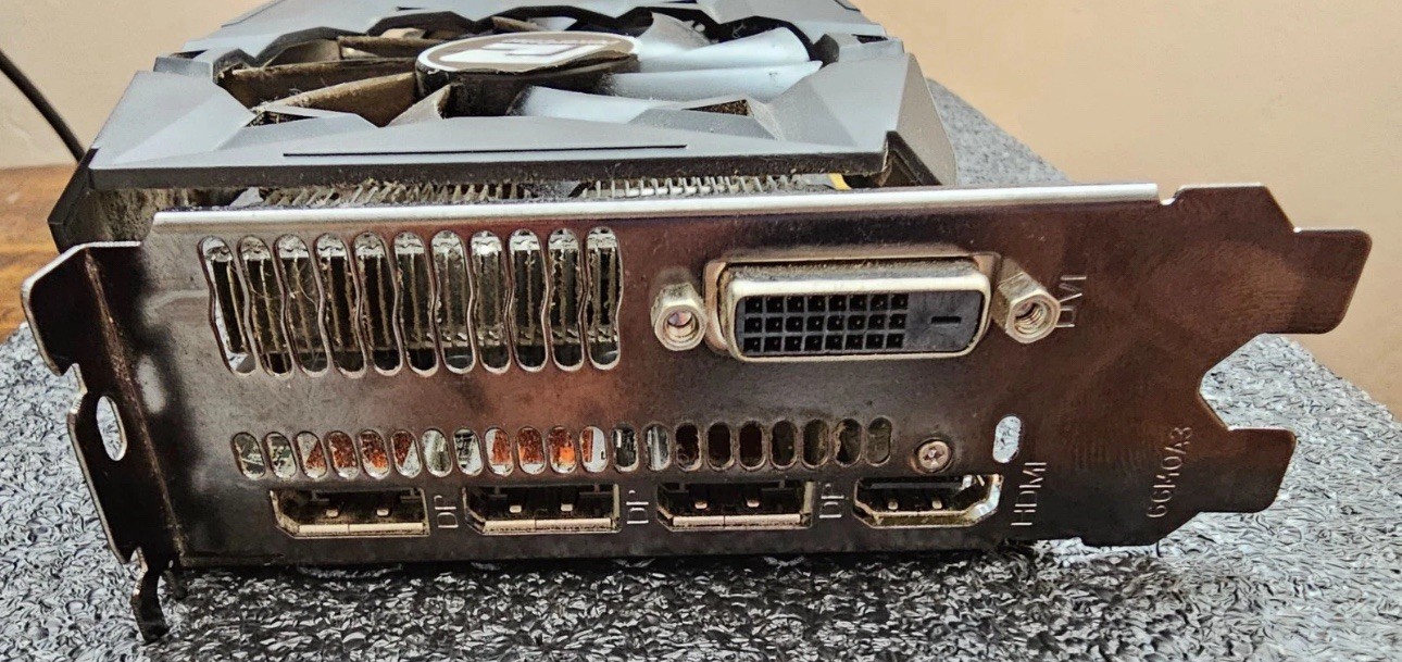 PowerColor AMD Radeon RX 580 Dual-Fan PCIe x16 Graphics Card HDMI DP DVI-D