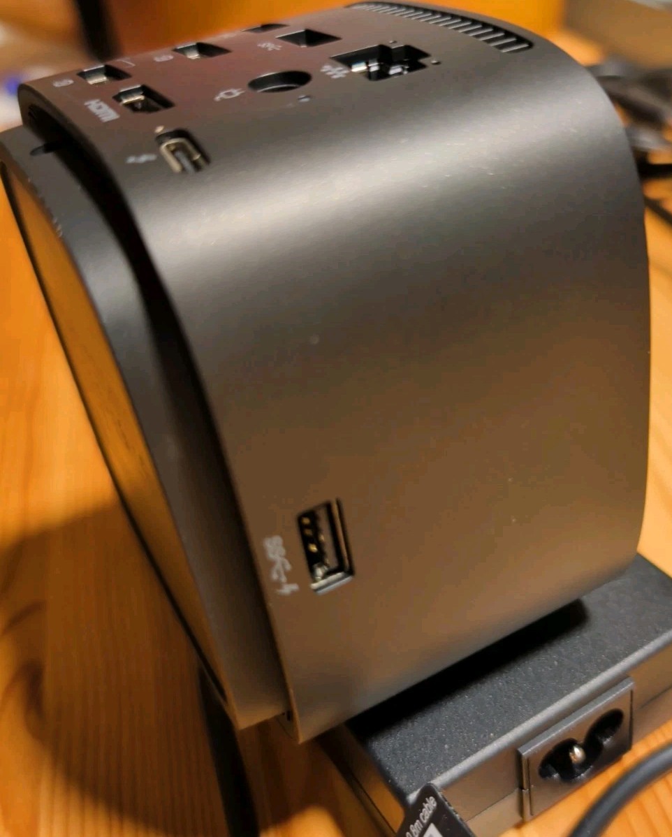 HP Thunderbolt Dock 120W G4 Docking Station – Black (4J0A2AA#ABA)