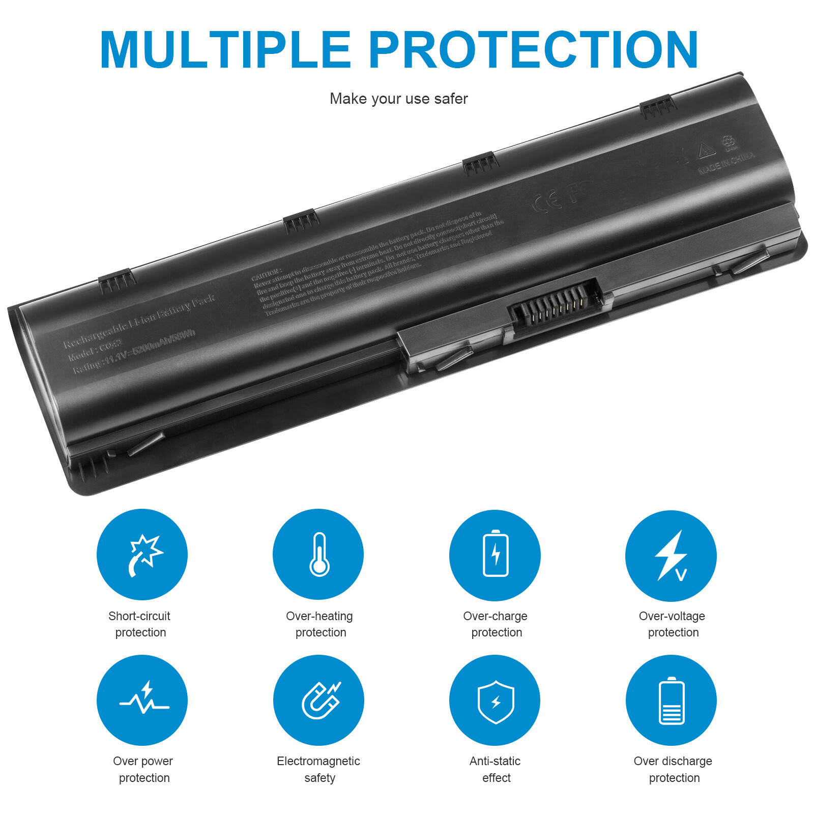 Battery for HP Pavilion G4, G6, G7 Compaq Presario CQ42 CQ56 CQ57 dm4 dv7 series