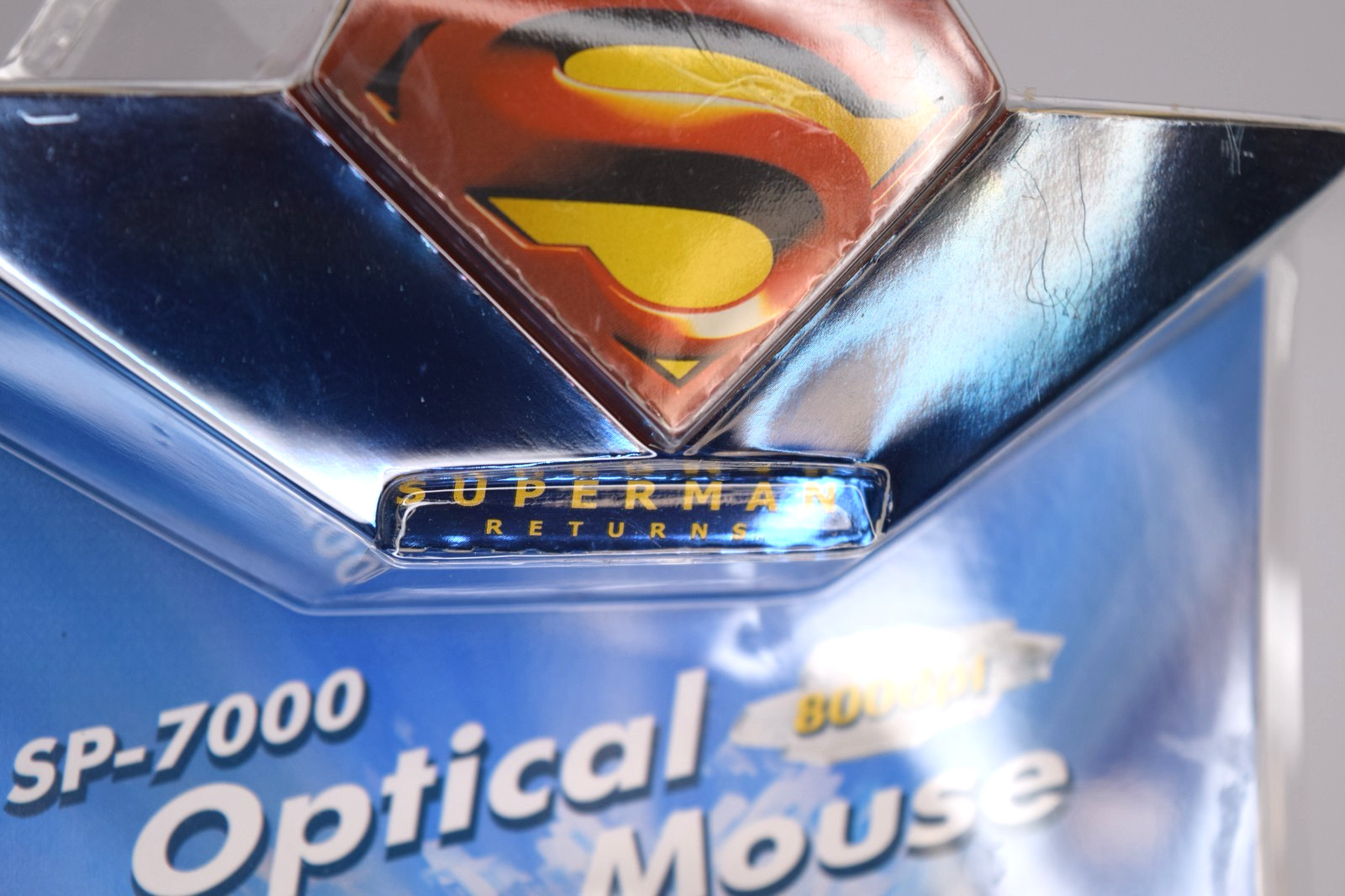 SP-7000 DC Superman Returns Optical Wired Mouse 800dpi See Description