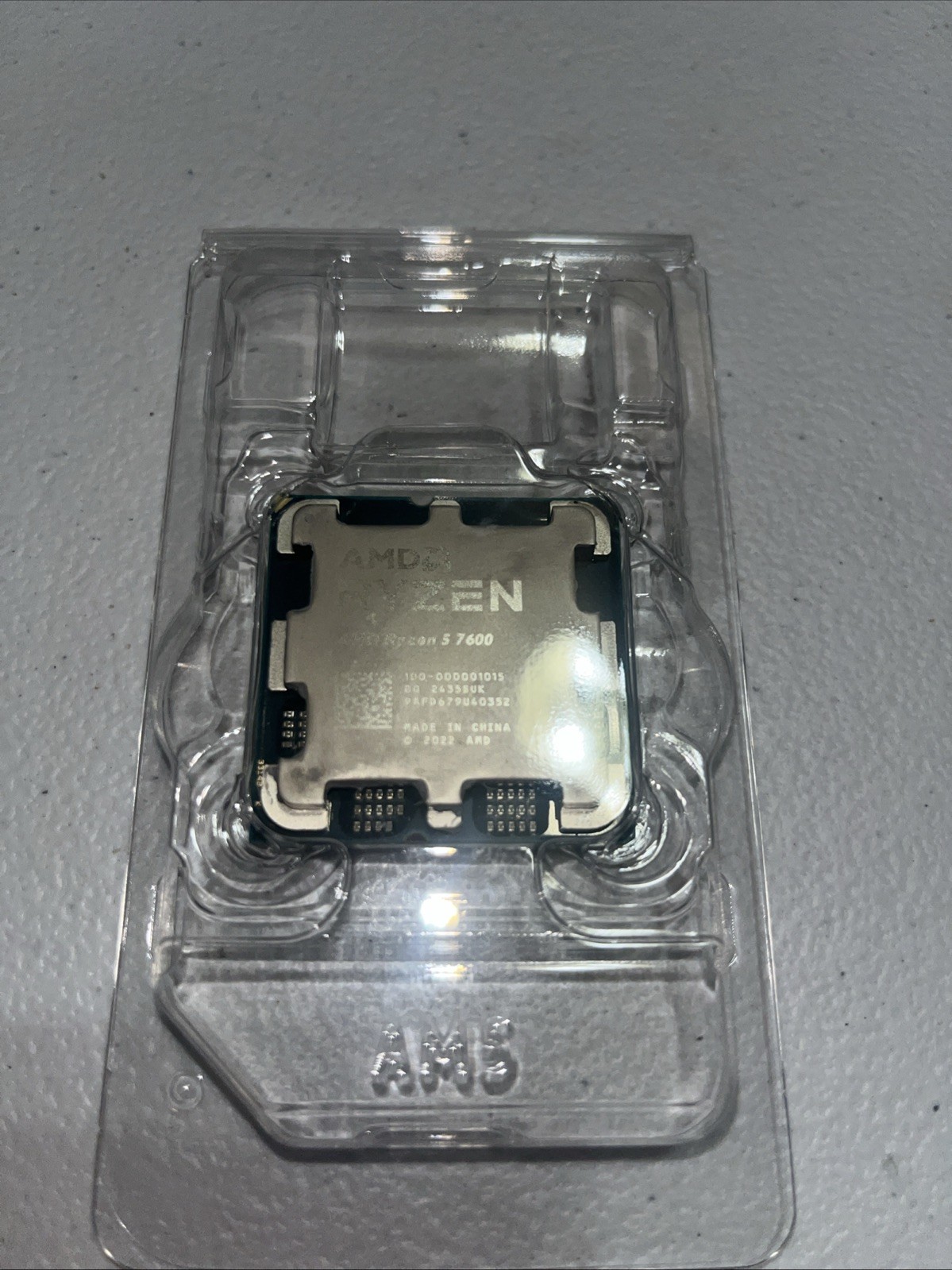 AMD Ryzen 5 7600 3.80GHz 6 Core 100-000001015 12 Thread AM5 CPU