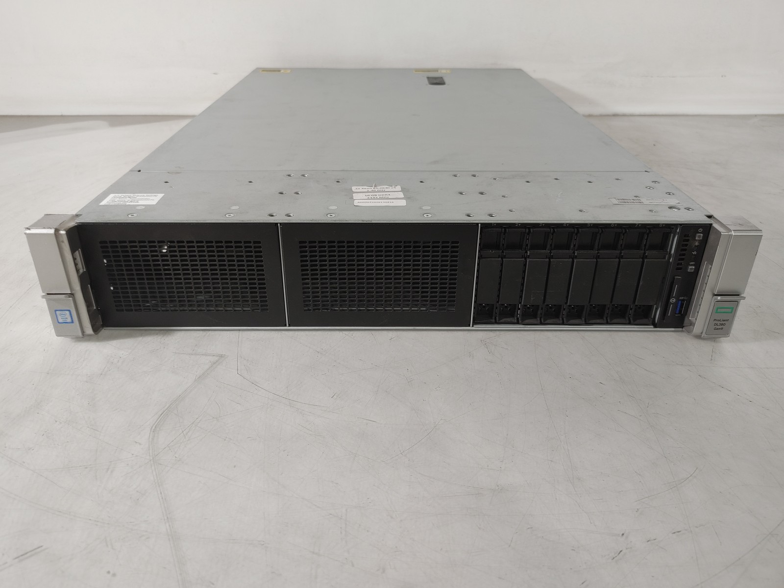 HP ProLiant DL380 Gen9 2.40 GHz Intel Xeon E5-2640 v4 16 GB DDR4 Server No