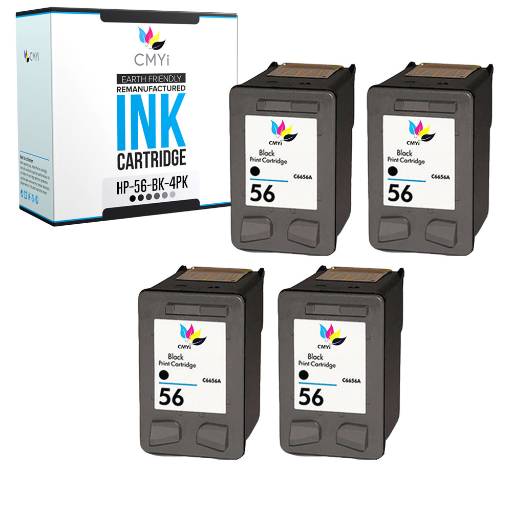 Black Color Ink for HP 56 and HP 57 Cartridges 56 and 57