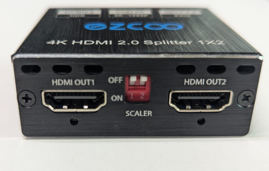 EZCOO 4K HDMI 2.0 Splitter 1×2