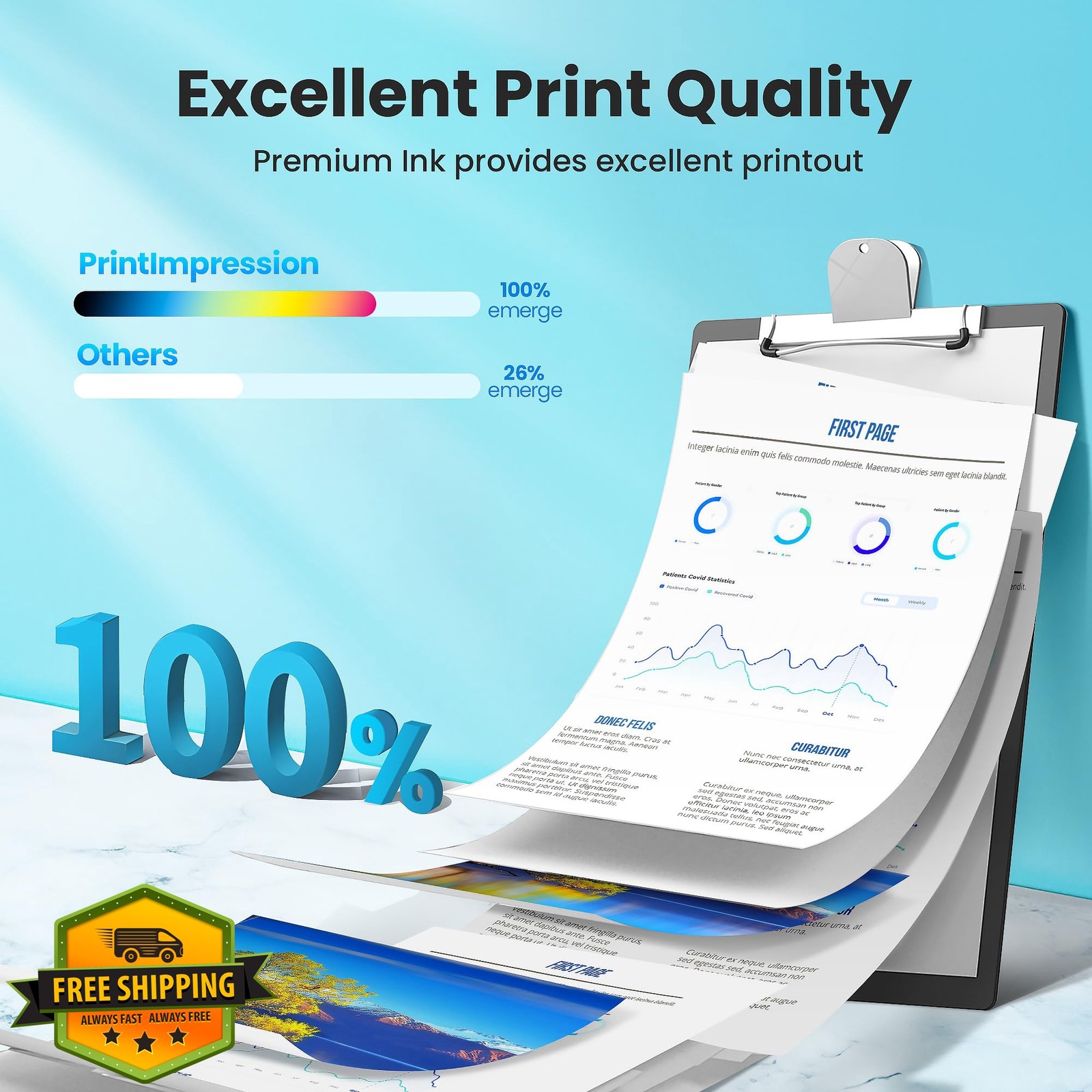 PrintImpression Epson 812XL Ink Cartridges 4 Pack