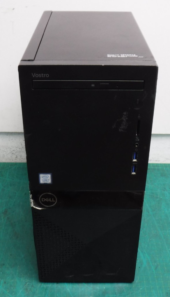 Dell Vostro 3670 Tower PC | Intel i7‑8700 3.2GHz | 8GB RAM | No HDD/OS | 1DTCPY2