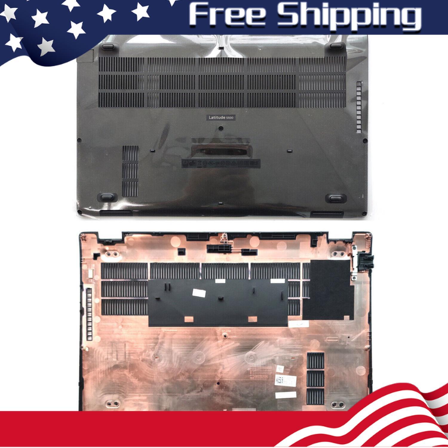 NH8JM 01KW4W For Dell Latitude 5500 E5500 Lower Bottom Base Case Cover New Black