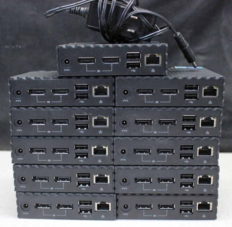 Dell WYSE 3040 Thin Client Atom x5-Z8350 1.44GHz 2GB RAM 8GB Lot of (11)