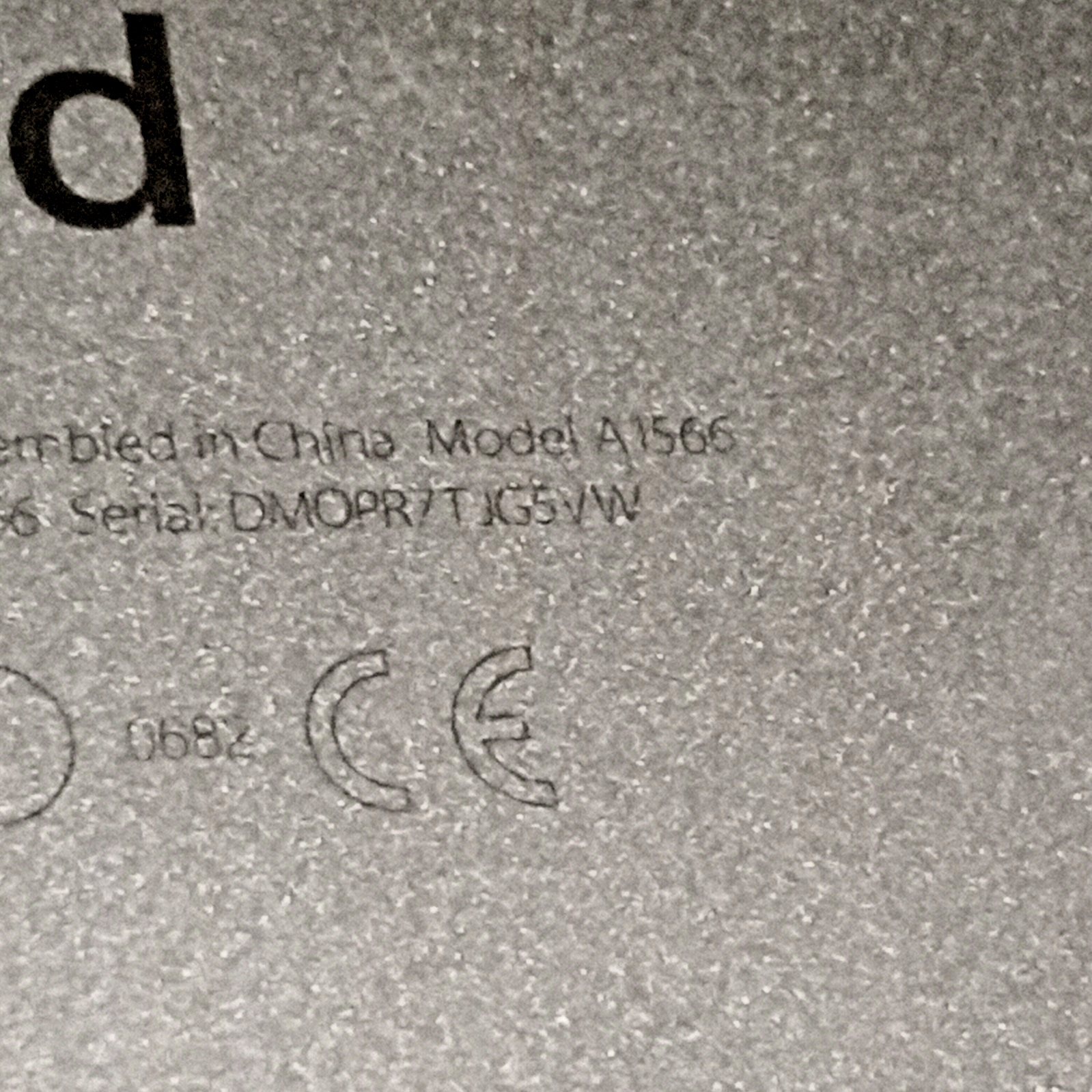 Apple ipad Air 2 Model 1566 Broken Screen