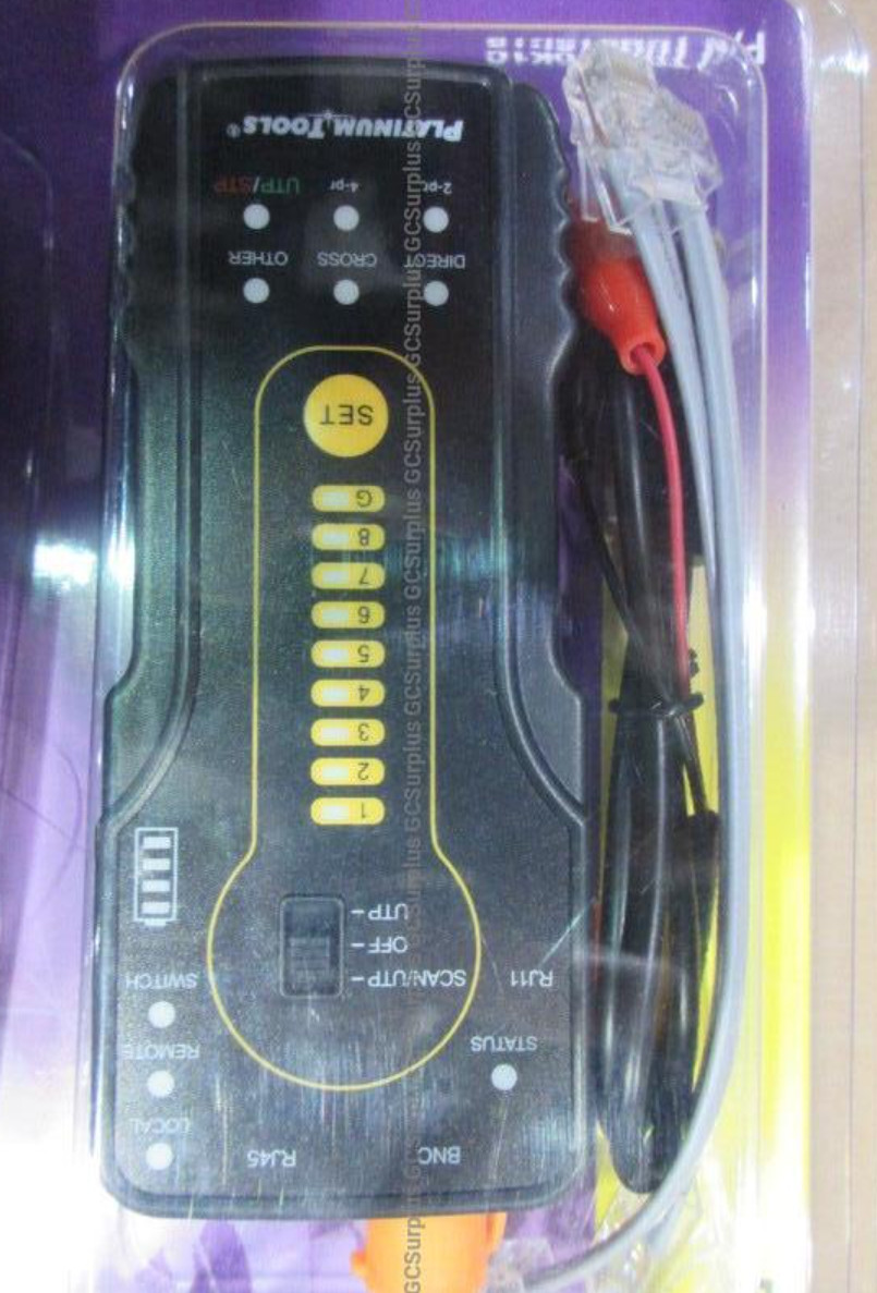 Platinum Tools TDG310K1C Digital Tone Generator and Probe Kit