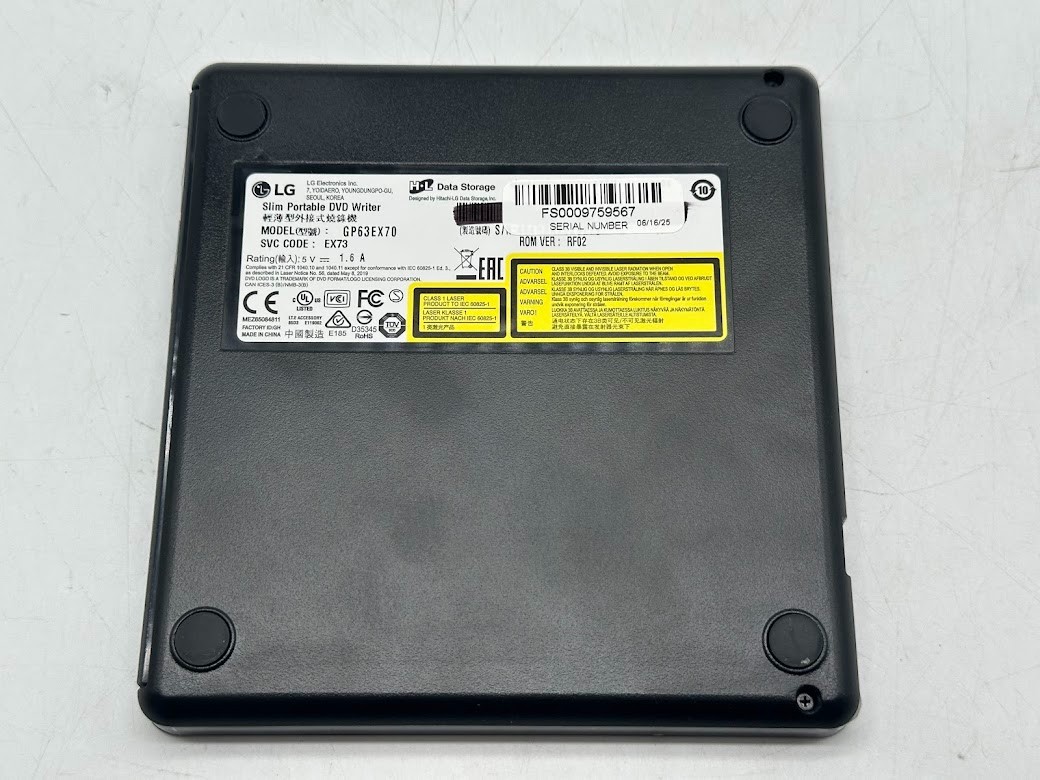 LG Ultra Slim Portable DVD Writer with M-DISC Support
