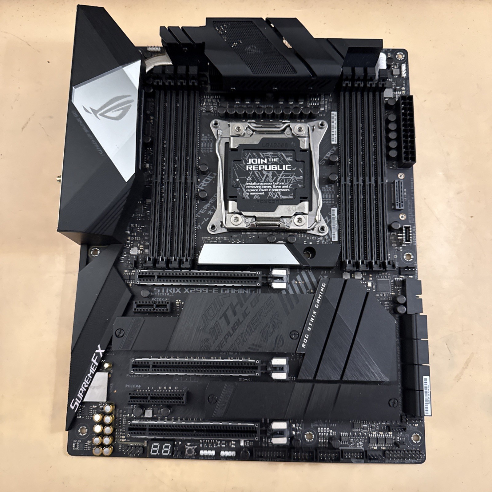 ASUS ROG Strix X299-E Gaming II LGA 2066 Intel X299 ATX Board