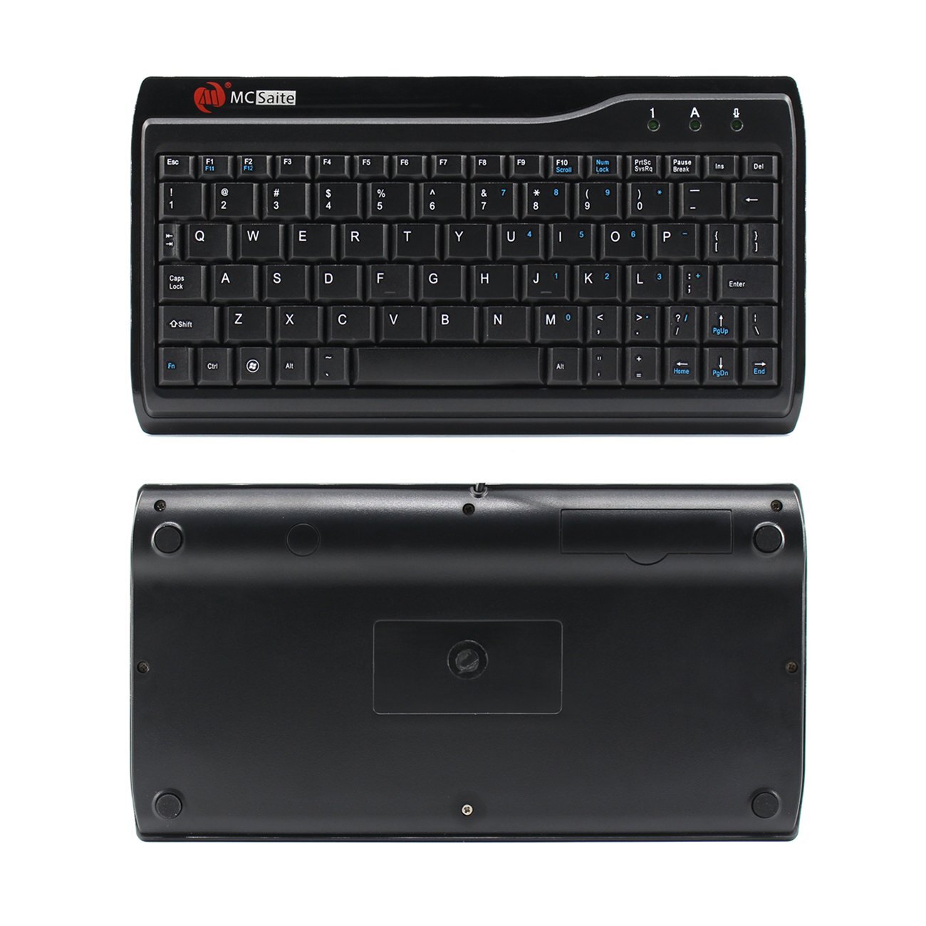 MC-8017 Wired 78 Keys USB Wired Mini Multimedia Keyboard for Laptops PC Computer