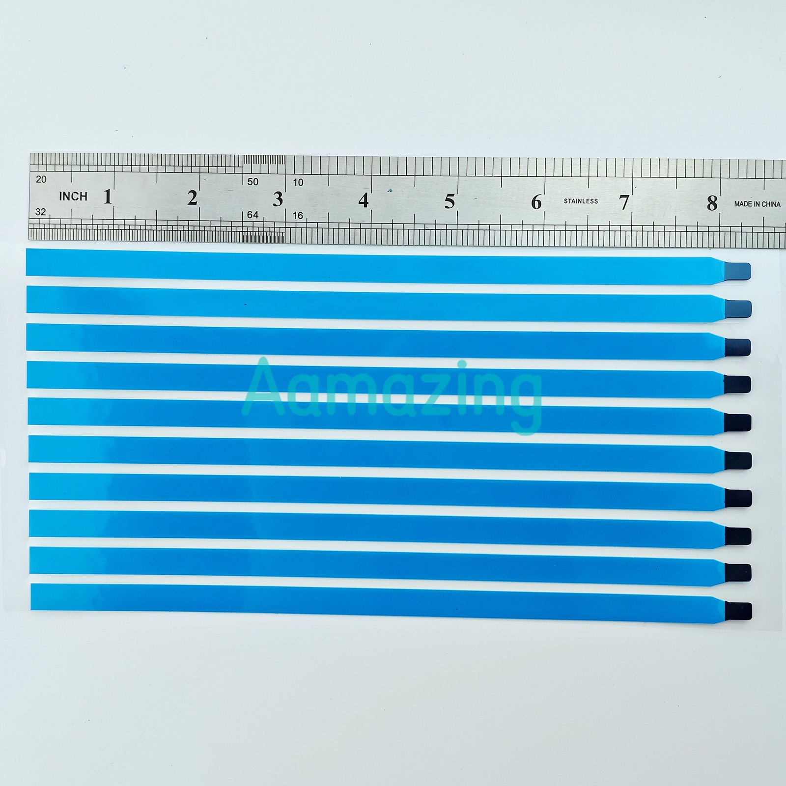 Set of 5 Pull tabs Stretch Release Adhesive Strips for 17″ LCD Screen with Tabs